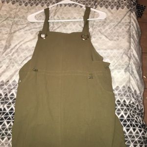 Green jumpsuit